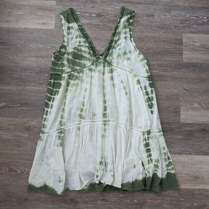 Bohemian tie dye dress